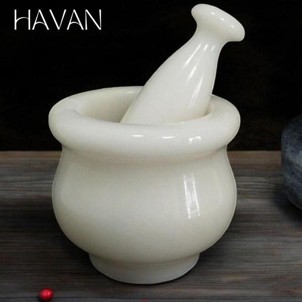 Urestone Beyaz Mermer Havan - Image 1