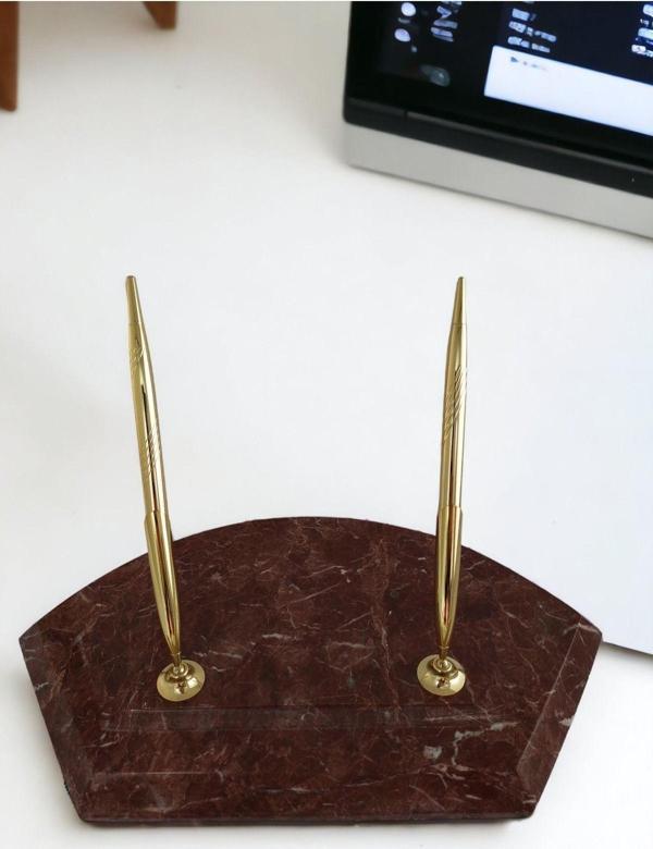 Urestone Masaüstü Kalemlik-Sümen - Image 1