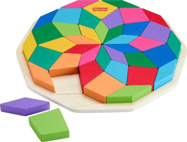 Fisher-Price Ahşap Mandala Yapboz HXT94 - Image 1