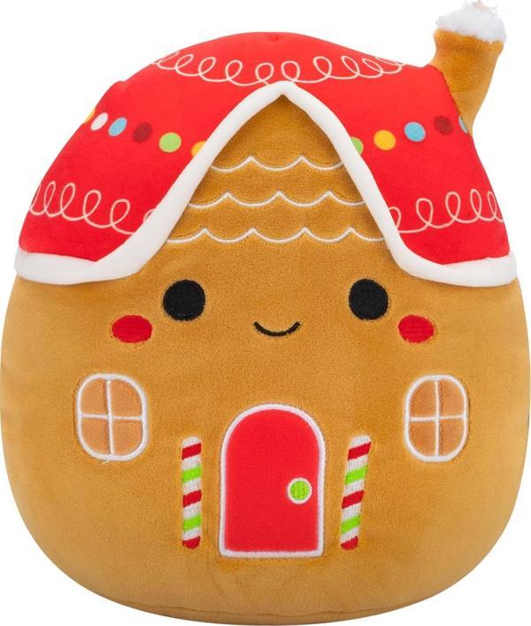 Squishmallows Yılbaşı Serisi - Zencefilli Kurabiye Ev Casa 20 cm - Image 1