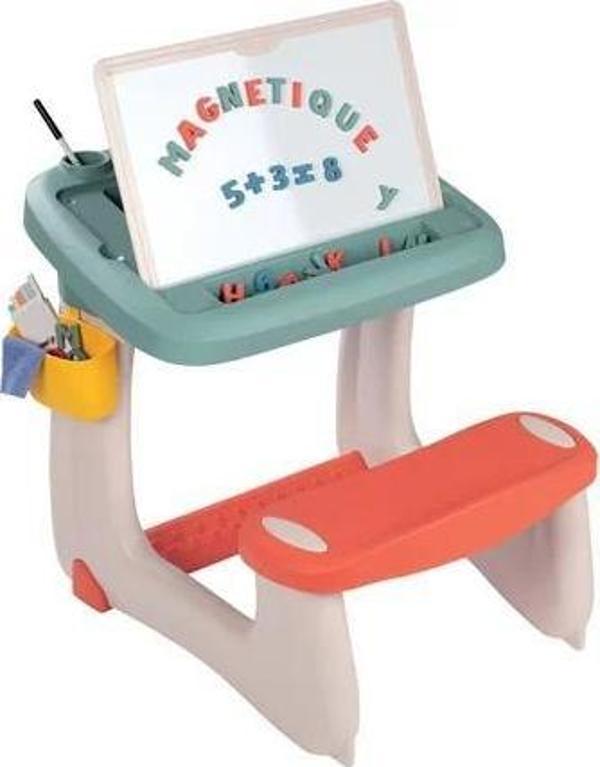 Smoby Çocuk Çalışma Masası - Çift Taraflı (Manyetik ve Tebeşirli) 420107 - Image 1