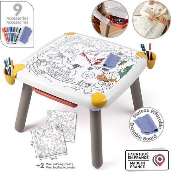 Smoby Yaratıcı Çizim ve Boyama Masası 420400  - Image 1