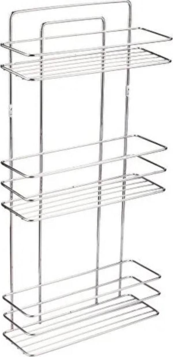 Decorev 5929 Şampuanlık Kristal Lamalı Üç Katlı Krom - Image 1