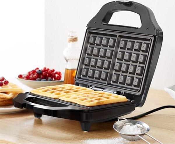 Korkmaz 309-03 Vertex Siyah Waffle Makinesi - Image 1