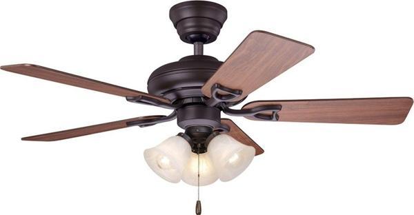 Hunter Fan Seville Çağdaş Bronz - 112 Cm. 3 Lü Aydınlatmalı Tavan Vantilatörü - Image 1