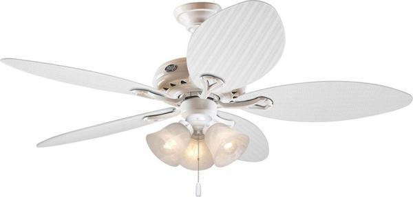 Hunter Fan Savoy Beyaz  137 Cm Aydınlatmalı Tavan Vantilatörü - Image 1