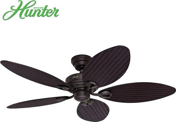 Hunter Fan Bayview Çağdaş Bronz - 137 Cm. Dış Mekan Tavan Vantilatörü - Image 1