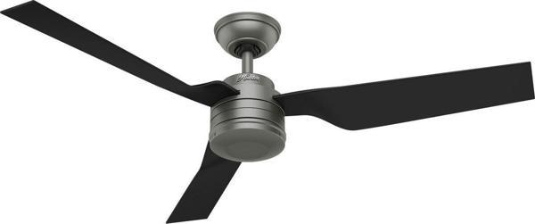 Hunter Fan Cabo Frio Antik Kurşun 132 Cm. Uzaktan Kumandalı Dış Mekan ( Nemli ) Tavan Vantilatörü - Image 1