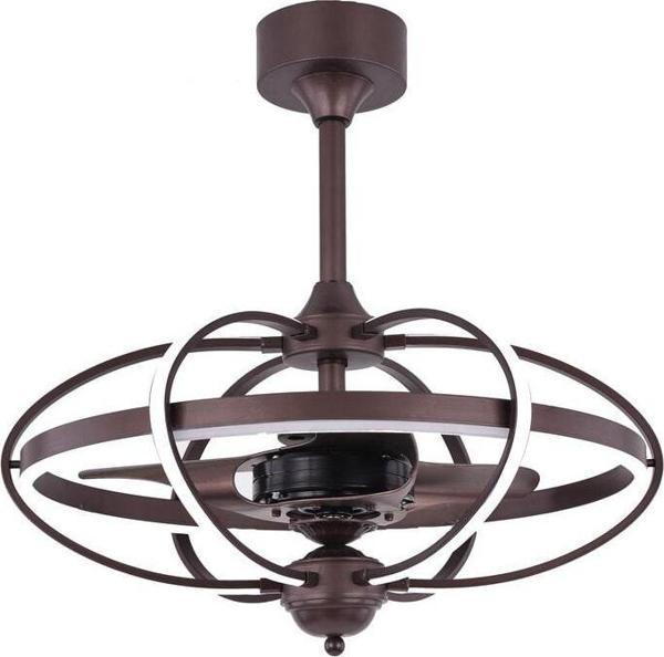Oğuzhan Ayvalık Dc Motor - 56 Cm. Led Aydınlatmalı Ve Uzaktan Kumandalı Tavan Vantilatörü - Image 1