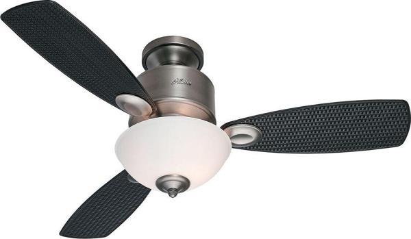 Hunter Fan Kohala Bay Antik Kalay 122 Cm. Aydınlatmalı Tavan Vantilatörü - Image 1