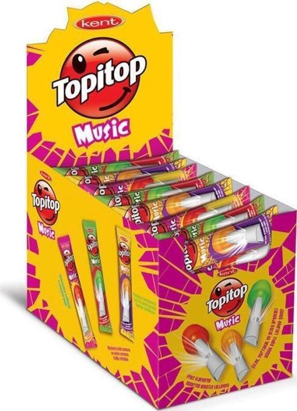 Kent Topitop Şeker Müzik 13 Gr 60 adet - Image 1