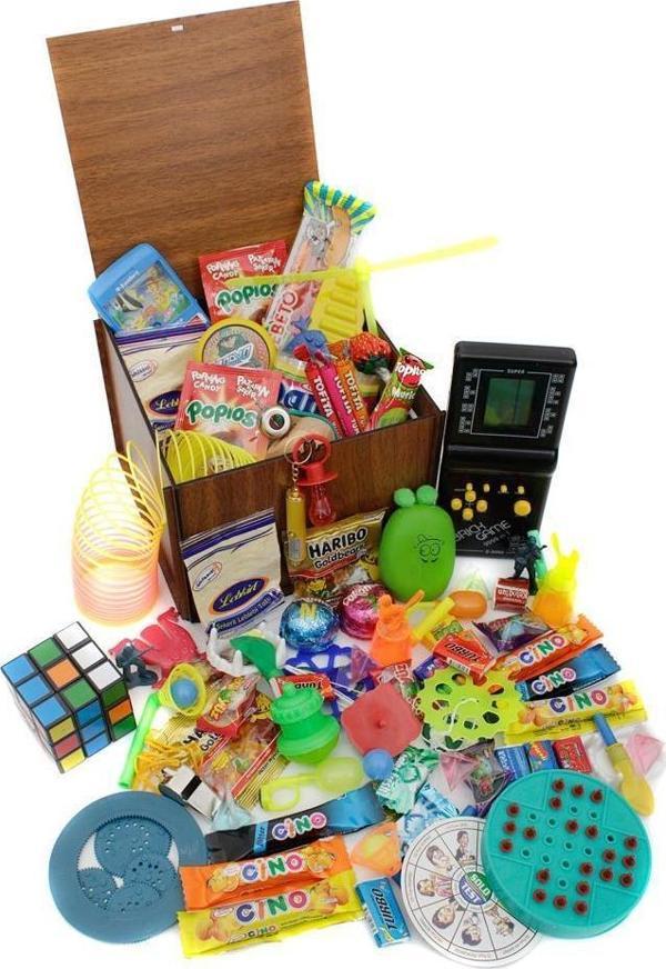 Ahşap Gıda Ve Oyuncak Kutusu Siyah Tetris - Image 1
