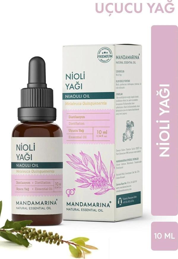 Nioli Uçucu Yağı 10 ml Cam Damlalıklı %100 Saf Ve Doğal ( Niaouli Essential Oil ) - Image 1