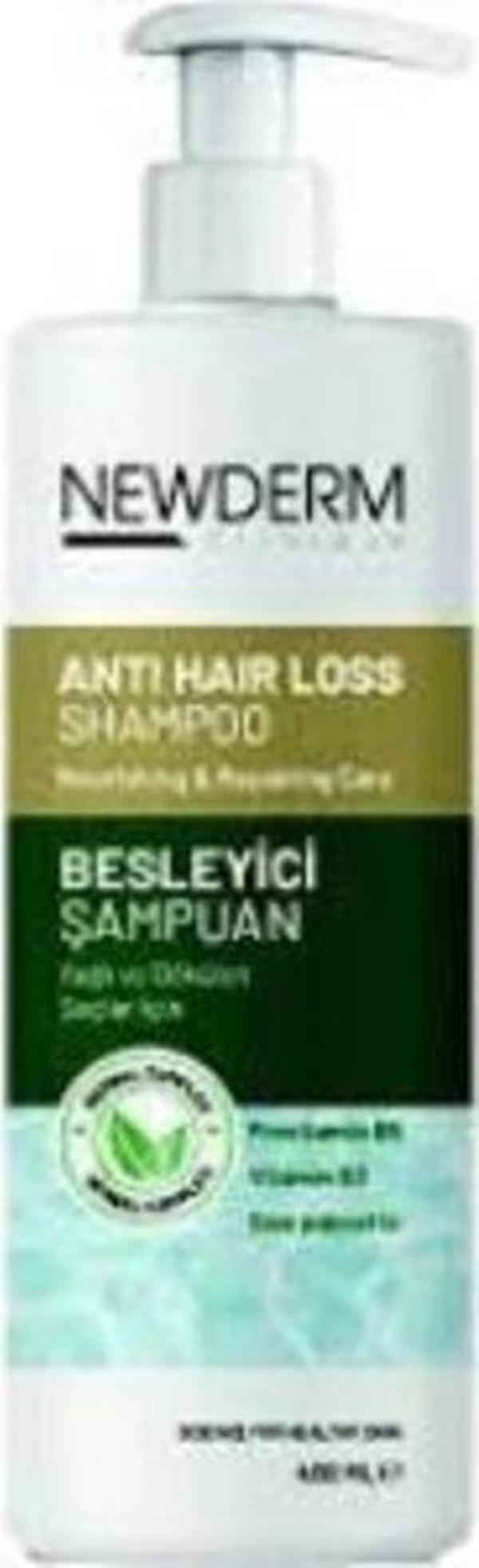 Newderm Anti-Hair Loss Shampoo 400ml | Besleyici Şampuan - Image 1