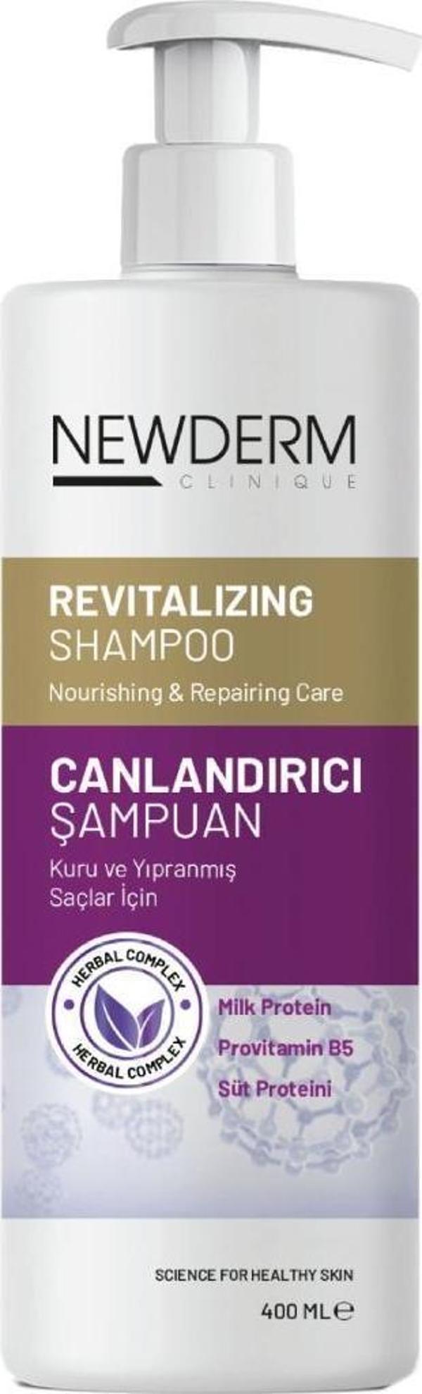 Newderm Revitalizing Shampoo 400ml | Canlandırıcı Şampuan - Image 1