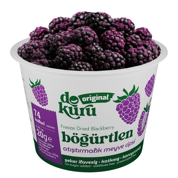 Dokuru Original Böğürtlen Atıştırmalık Meyve Cipsi - Image 1