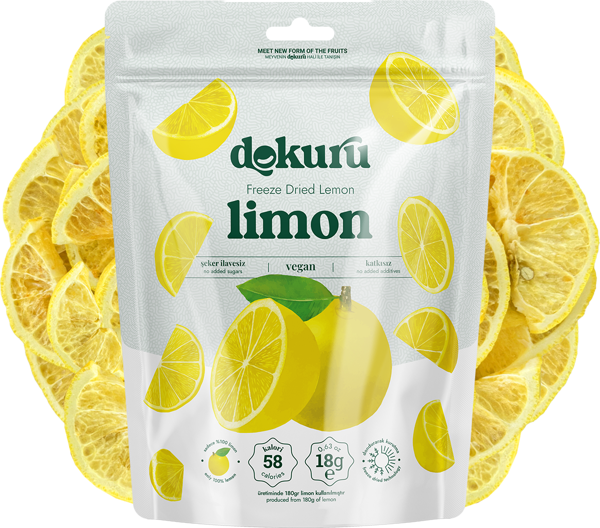 Dokuru Freeze Dried Limon 18 gr - Image 1