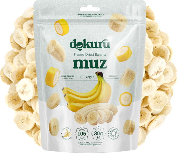Dokuru Freeze Dried Muz 30 gr - Image 1