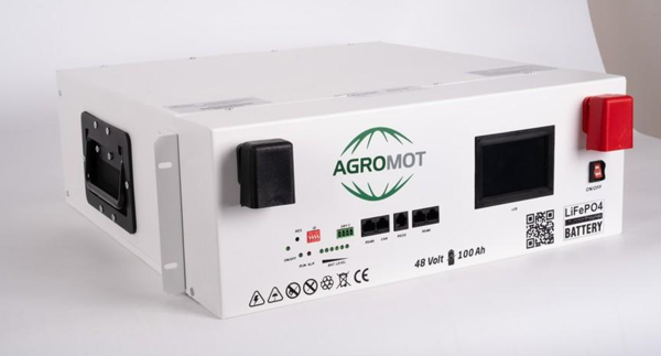 Agromot 48V 100Ah LifePO4 Lityum Akü - Image 1
