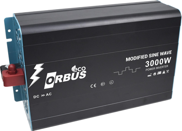 Orbus Eco 12 V 3000 W Modifiye Sinüs İnverter - Image 1