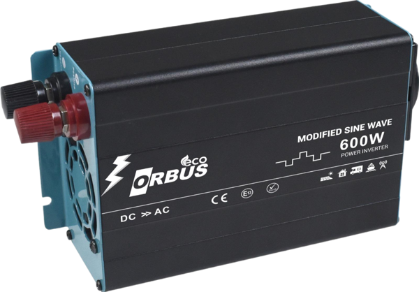 Orbus Eco 12V 600W Modifiye Sinüs İnverter - Image 1