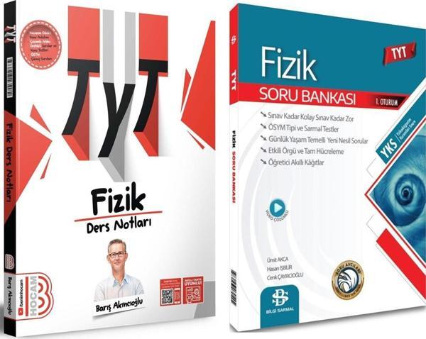 Benim Hocam TYT Fizik Video Ders Defteri ve Bilgi Sarmal TYT Fizik Soru Bankası Seti 2 Kitap - Benim Hocam Yayınları - Image 1