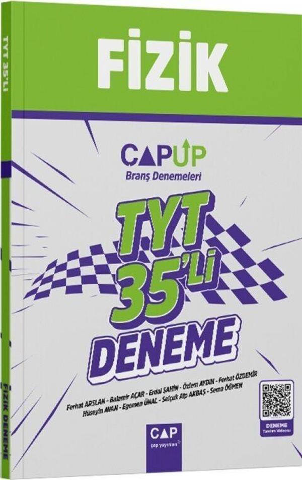 TYT Fizik 35 li Deneme Çap Yayınları - Çap Yayınları - Image 1