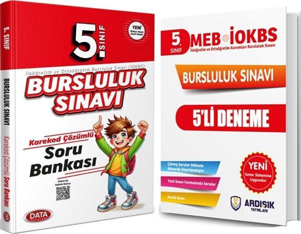 Data 5.Sınıf Bursluluk Soru ve Ardışık PYBS Deneme Seti 2 Kitap - Data Yayınları - Image 1