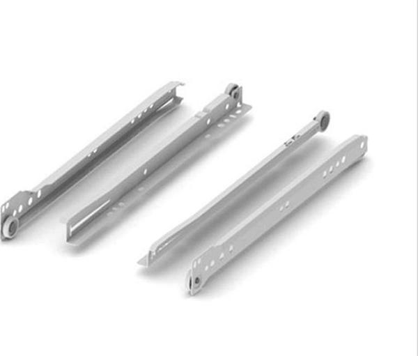 Samet 350MM Beyaz Bantlı Çekmece Rayı 1 Takım - Image 1