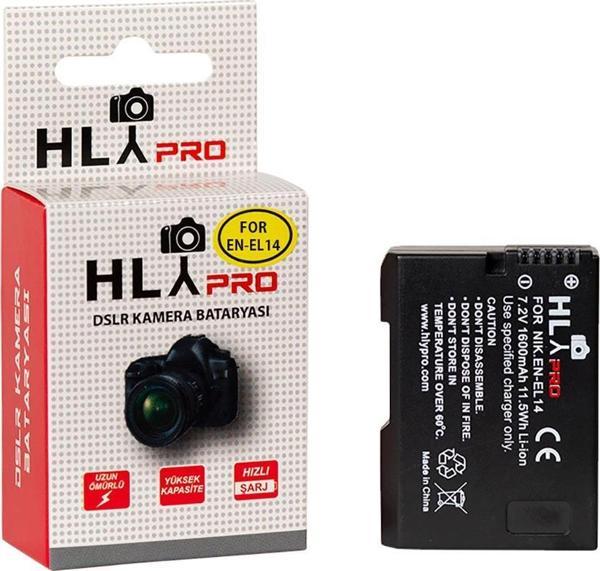 Hlypro Nikon D5300 için EN-EL14 Batarya - Image 1