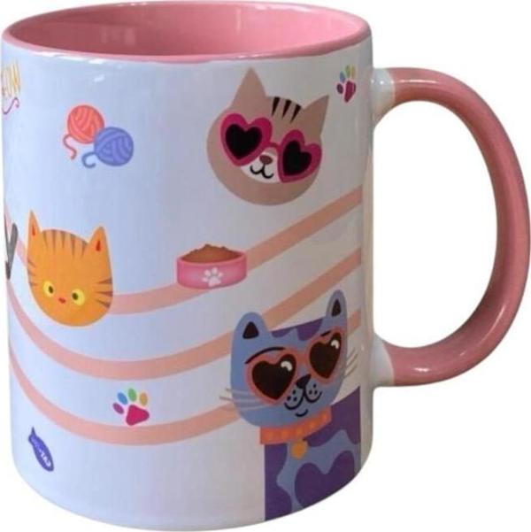 Dearens My Love Cat Pembe Kupa Pembe - Image 1