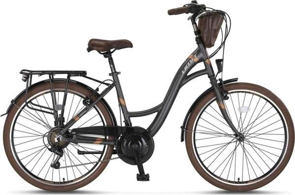 Ümit Valencia 28 Jant Klasik Unisex Şehir Bisikleti Gri - Image 1