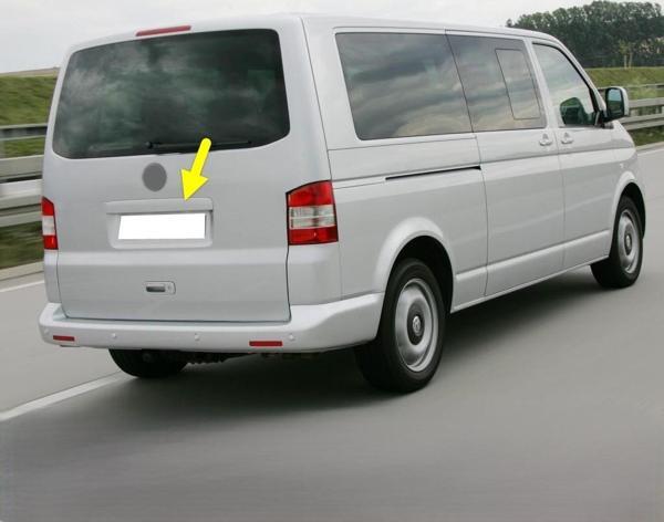 VW Caravelle T5 2004-2010 Arka Bagaj Kapağı Çıtası 7E0827329G - Image 1