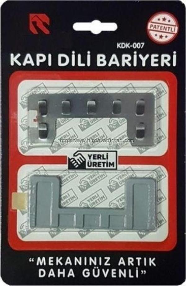 Çelik kapılar için kapı dili koruma bariyeri dil koruma - Image 1