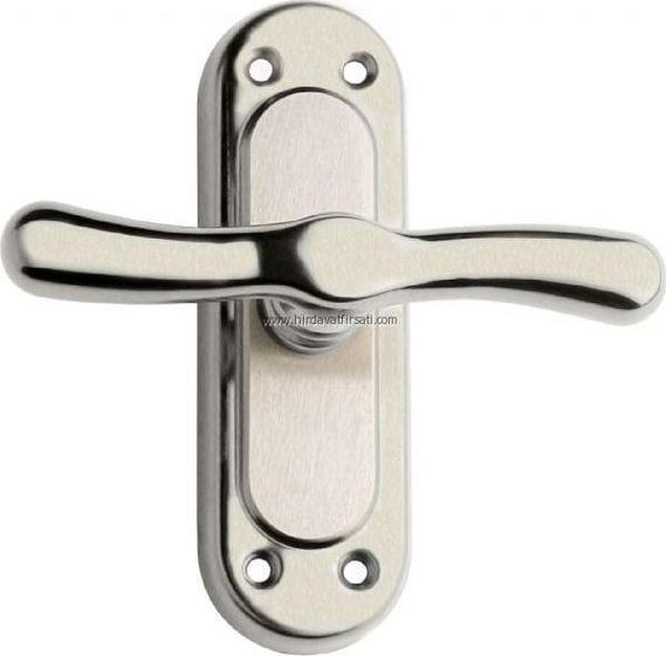 Hira zambak saten nikel pencere kolu mandal sapı - Image 1
