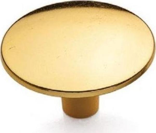 Özsan mantar gold sarı, altın yuvarlak mobilya düğmesi - Image 1