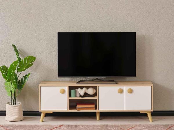 Dekorazi Domino 3 Kapaklı Tv Sehpası - Image 1