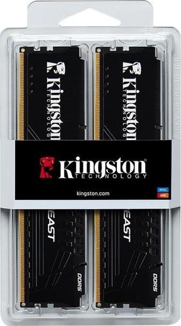 Kingston 16GB DDR5 6000 Mhz CL36 KF560C36BBEK2-16TR RAM - Image 1