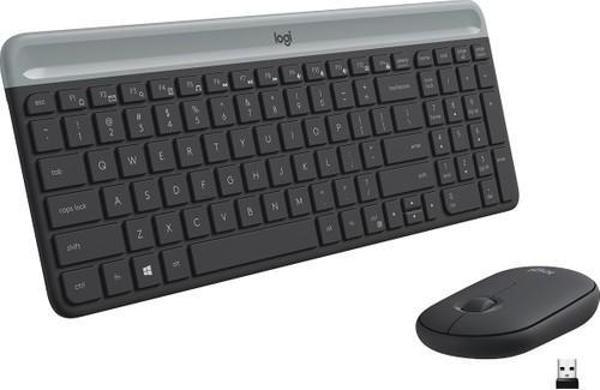 Logitech MK470 Kablosuz Klavye Mouse Set Siyah 920-009435 - Image 1