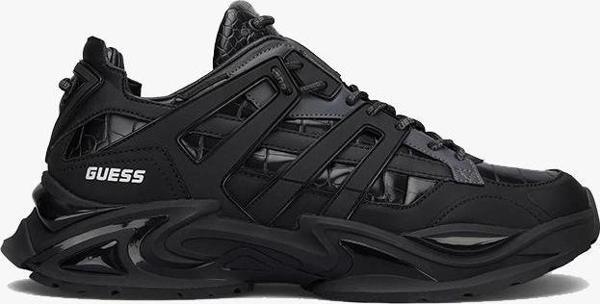 Guess Erkek Belluna Timsah  Derisi Rugan Eklentilli Sneaker - Image 1