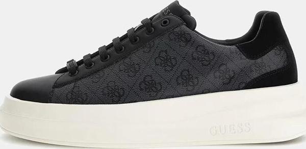 Guess Erkek Elba 4G Logolu Siyah Sneaker - Image 1