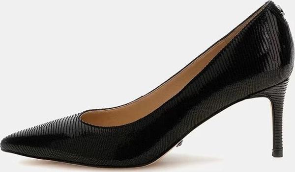 Guess Kadın Bravo Siyah  Rugan Topuklu Ayakkabı - Image 1