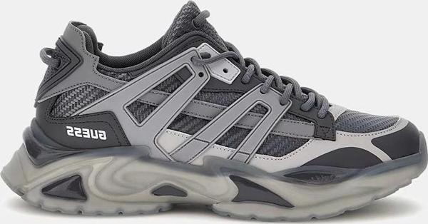 Guess Erkek Gri Logolu Belluno Sneaker - Image 1