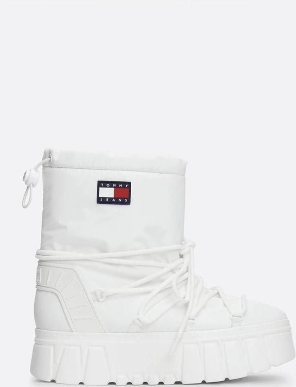 Tommy Jeans Kadın Hybrid Beyaz Bot - Image 1