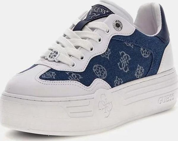Guess Kadın Mavi Swole Sneaker - Image 1