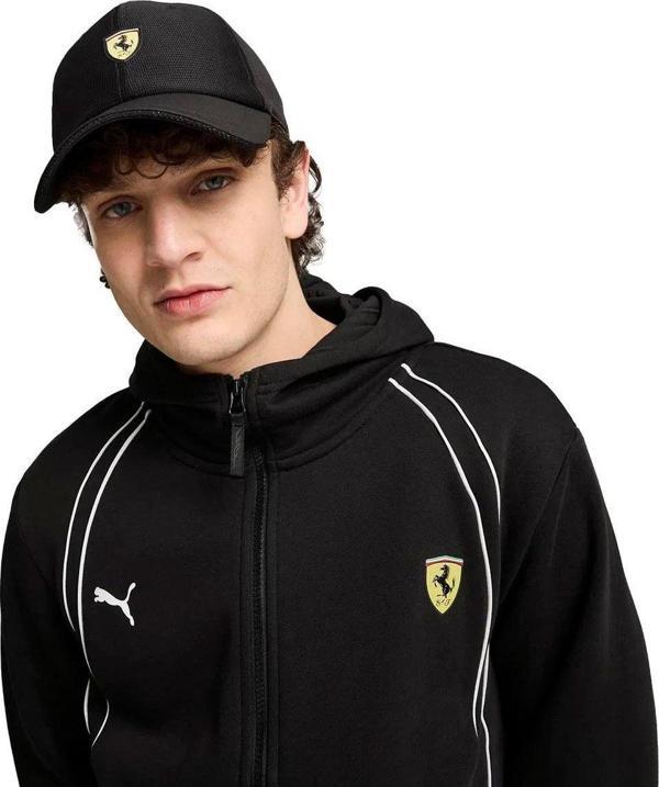 Ferrari Erkek Siyah Şapka 02553602 - Image 1