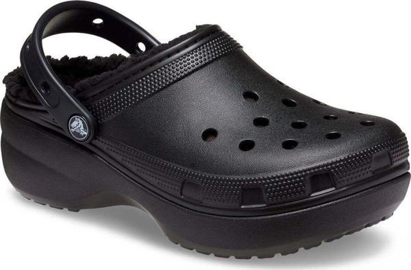 Classic Platform Lined Clog W Black Noir Terlik 207938-001 - Image 1