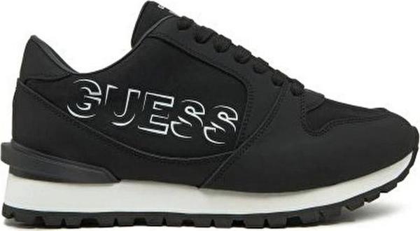 Guess Erkek Siyah Arona 4G Logolu Sneaker - Image 1