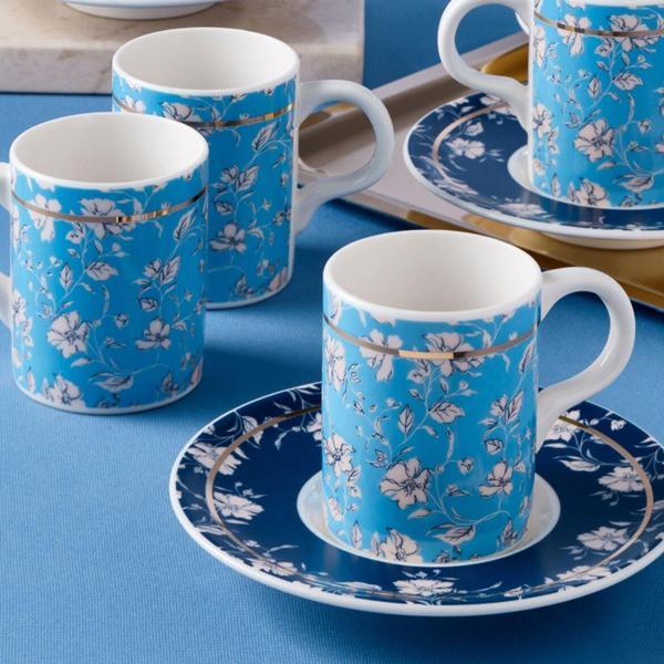 Güral Porselen Camelia 12 Parça 6 Kişilik Kahve Takımı 67071 - Image 1