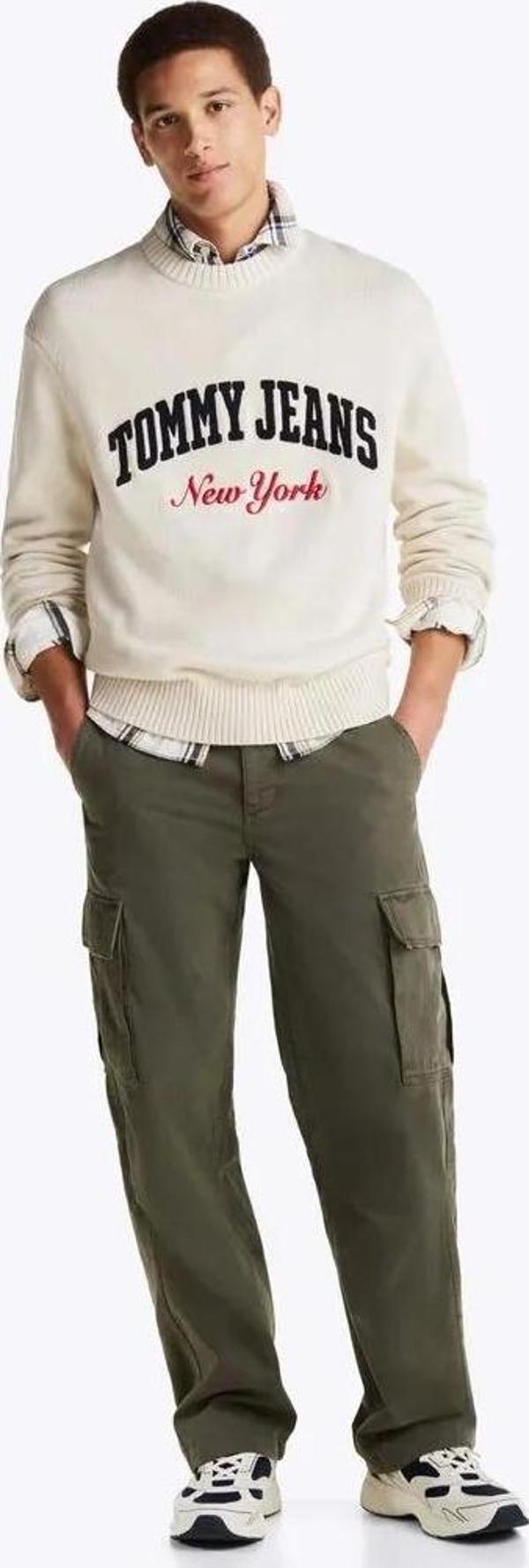 Tommy Hilfiger Bisiklet Yaka Triko Kazak - Image 1